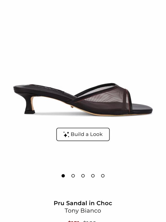 Tony Bianco Shoes - Tony Bianco pru mesh kitten heel in choc